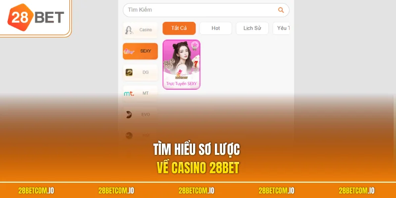 Casino 28BET 1 Tìm hiểu sơ lược về casino 28BET