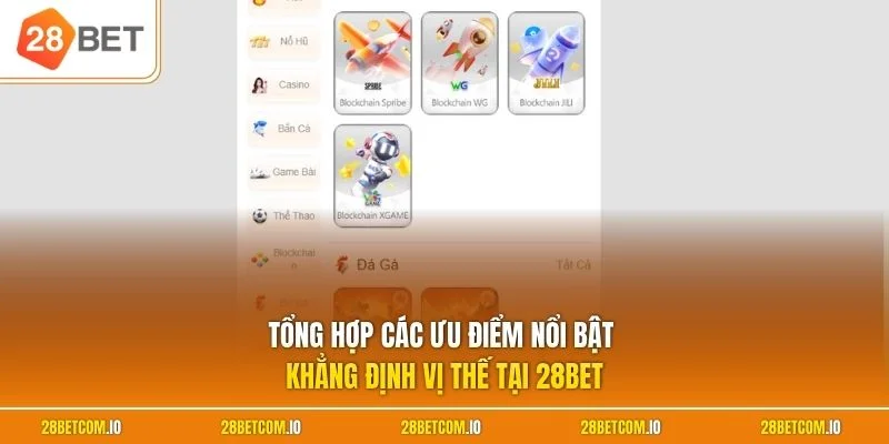 Home 19 Tổng hợp các ưu điểm nổi bật khẳng định vị thế tại 28BET